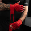 Knuckle Guard Hand Wraps - Red - 4