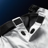 Men’s Apex Vantage Mid-Thigh Fight Shorts - Ash White - 5