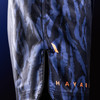 Men’s Apex Vantage Mid-Thigh Fight Shorts - Dusk Blue - 4