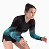 Women's Apex Nova Long Sleeve Rash Guard - Aurora Teal - 4