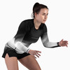 Women's Apex Nova Long Sleeve Rash Guard - Cosmic Grey - 4