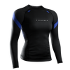 Women’s Pro Ranked Long Sleeve Rash Guard - Blue - 1