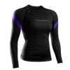 Women’s Pro Ranked Long Sleeve Rash Guard - Purple - 1