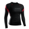 Women’s Pro Ranked Long Sleeve Rash Guard - Black - 1