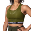 Women’s Crossback Sports Bra - Olive - 1