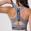 Women’s Crossback Sports Bra - Grey - 3