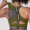 Women’s Crossback Sports Bra - Olive - 3