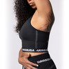 Women’s Crossback Sports Bra - Black - 4
