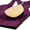 Women’s Crossback Sports Bra - Wine - 5