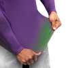Fusion Long Sleeve Rash Guard - Purple/Green - 6