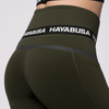 Women’s High Rise 3/4 Leggings - Olive - 3