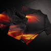 Men’s Apex Nova 3/4 Thigh Fight Shorts - Sunburst Orange - 6
