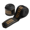 Mayweather 180” Deluxe Hand Wraps - Black/Gold - 1