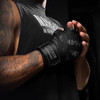 Mayweather 180” Deluxe Hand Wraps - Black/Grey - 6