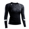 Women's Apex Vantage Long Sleeve Rash Guard - Carbon Black - 1