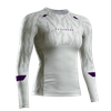 Women's Apex Vantage Long Sleeve Rash Guard - Stone Beige - 1