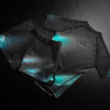 Men’s Apex Nova Mid-Thigh Fight Shorts - Aurora Teal - 6