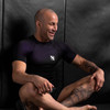 Fusion Short Sleeve Rash Guard - Black/Purple - 6