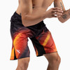 Men’s Apex Nova Full-Length Fight Shorts - Sunburst Orange - 3