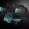 Men’s Apex Nova Full-Length Fight Shorts - Aurora Teal - 6