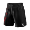 UFC BJJ Men’s Grappling Shorts - Black/Red - 1