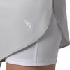 Women’s Mid Rise Layered Shorts - Grey - 3