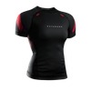 Women’s Pro Ranked Short Sleeve Rash Guard - Black - 1