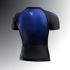 Women’s Pro Ranked Short Sleeve Rash Guard - Blue - 2