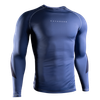 Men’s Apex Core Long Sleeve Rash Guard - Blue - 1