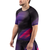 Men’s Apex Nova Short Sleeve Rash Guard - Ultraviolet Purple - 1