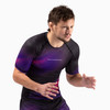 Men’s Apex Nova Short Sleeve Rash Guard - Ultraviolet Purple - 4