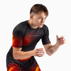 Men’s Apex Nova Short Sleeve Rash Guard - Sunburst Orange - 4