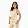 Unisex Essential Tank Top - Sandstone Beige - 4