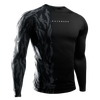 Men’s Apex Vantage Long Sleeve Rash Guard - Carbon Black - 1