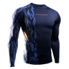 Men’s Apex Vantage Long Sleeve Rash Guard - Dusk Blue - 1