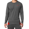 Men’s Long Sleeve Training Shirt - Dark Grey - 1