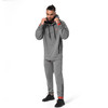 Men’s Midweight Pullover Hoodie - Dark Heather Grey - 6