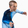 Kids Apex Nova Long Sleeve Rash Guard - Tidal Blue - 4