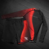 Kids Apex Nova Long Sleeve Rash Guard - Eclipse Red - 6