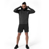 Men’s Zip-Up Performance Hoodie - Black - 6