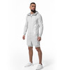 Men’s Zip-Up Performance Hoodie - Light Heather Grey - 6