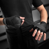 Gauze Boxing Hand Wraps - Black - 7