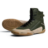 Talon Boxing Shoes - Green/Tan - 1