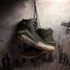 Talon Boxing Shoes - Green/Tan - 6