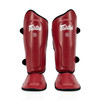 Fairtex SP9 Ultra Ergo Shin Pads | Muay Thai, Kickboxing Shin Guards Made with Syntek Leather