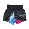 Fairtex BS1938 Black Acid Jazz Slim Cut Muay Thai Boxing Shorts