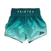 Fairtex BS1906 Green Fade Slim Cut Muay Thai Boxing Short