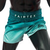 Fairtex BS1906 Green Fade Slim Cut Muay Thai Boxing Short