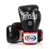 Fairtex BGV1 Black/White/Red Muay Thai Boxing Glove