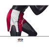 Fairtex BS1704 Red/White Slim Cut Muay Thai Boxing Short